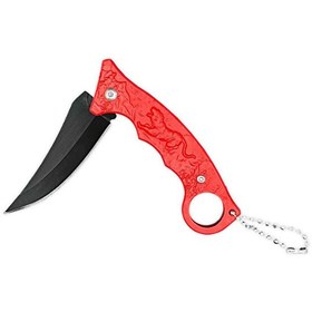 Resim Savex Aslan Desenli Cep Çakısı Kırmızı (3836) 