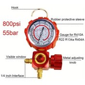 Resim Dashanshop Profesyonel Hvac Manifold Göstergesi 800psi 500psi High Pressure 