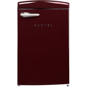 Resim VESTEL RETRO SB14411 BORDO 122 LT STATİK BUZDOLABI 
