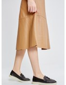 Resim Valmenti Aline Kadın Siyah Floter Hakiki Deri Loafer Ayakkabı 902 1628 Bn Ayk Y23 Siyah 