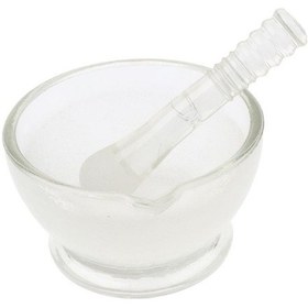 Resim Suntek Cam Harç Havaneli Lab Mutfak Baharat İlaç Öğütücü 