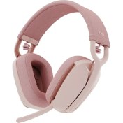 Resim Logitech Zone Vibe 100 Kablosuz Kulaklık Pembe 