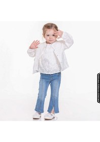 Resim Xo Kids Kız Safir Gömlek 9-36 Ay 34642 Kgml09019 Ekru 