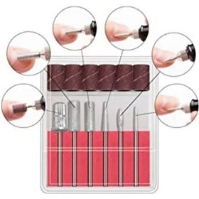 Resim Elektrikli Manikür Pedikür Tırnak Törpü Seti 