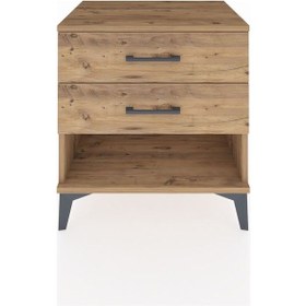 Resim Hyperion Komodin 2 Çekmeceli 60x44x64 Çam-çam Çam 