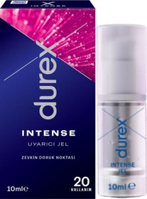 Resim Durex Intense Kadın Uyarıcılı Jel + Kırmızı Deri Göz Maskesi + Hediye 