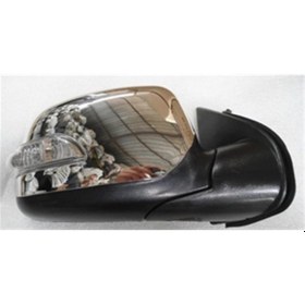 Resim Isuzu D Max- Pıck Up- 2007-2012- Kapı Aynası Sağ Taraf Elektrikli 3+2 Pinli Kısa Sinyalli Nikelaj Ka 