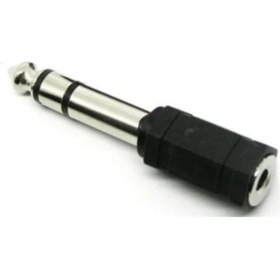 Resim Uygun Elektronik Gitar Anfi Amfi Kablo Jak Dönüştürücü Çevirici Erkek 6.5mm Dişi 3.5mm Çivi Gitar Arkasıince 
