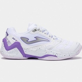 Resim Joma Set Lady 25 Tselw2502c Kadın Toprak Kort Tenis Ayakkabısı - Beyaz Beyaz 