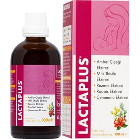 Resim Lactaplus Emziren Anneler İçin Bitkisel Damla 100 ml 