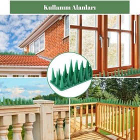 Resim Balkon Ve Bahçelerde Kuş Sorununa Çözüm Tüneme Engelleyici Plasti 