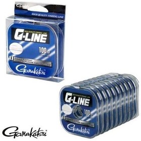 Resim Gamakatsu G-line Competition 0.16 Mm 100m Monofilament Misina 2.28kg Çeker 