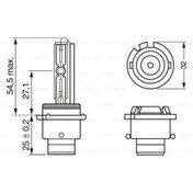 Resim Bosch 1987302852 XENON FAR AMPULU BM 00- BM XENON ECO - D2R - 35 