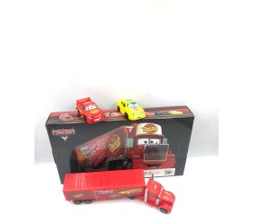 Resim Şimşek Mcqueen Iki Arabalı Şimşek Mcqueen Tır Seti -Rgl 