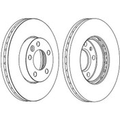 Resim Vw Transporter T5 Ön Fren Diski 16 Jant 7h0615301d-3 