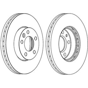 Resim Vw Transporter T5 Ön Fren Diski 16 Jant 7h0615301d-3 