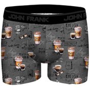 Resim JOHN FRANK DİJİTAL BASKILI BOXER 
