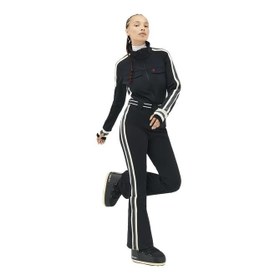 Resim Perfect Moment Crystal Soft Shell One Piece Kadın Siyah Kayak Tulumu 