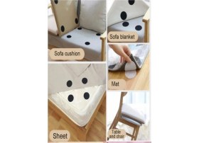 Resim Rozia Halı Kaydırmaz Bant Cırtlı Minder Kilim Örtü Pike Nevresim Kaydırmaz Set 10 Ad. 