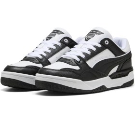 Resim Puma 400197 03 Rebound Retro Beyaz-siyah Erkek Spor Ayakkabı Beyaz 