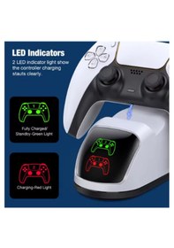 Resim Vothoon Vtn22 Ps5 Dualsense Şarj Istasyonu Playstation 5 Uyumlu 