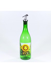 Resim Yağdanlık Sosluk Sirkelik Ay Çiçek Animasyon Çimen Yeşili 750 Ml Akıtıcılı 