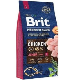 Resim Brit Premium Tavuklu Büyük Irk Yavru Köpek Maması 15 KG 