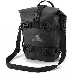 Resim Geeksen Su Geçirmez Motosiklet Çantası 8l Motosiklet Yan Raf Çantası Motosiklet Tampon Bar Çantası 