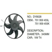 Resim Fan+pervane Dy8028 T4 345mm 701959455l 701959455l 