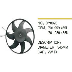 Resim Fan+pervane Dy8028 T4 345mm 701959455l 701959455l 