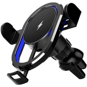 Resim Cfl-d6 Wireless 15w Şarjlı Telefon Araç Tutucu 