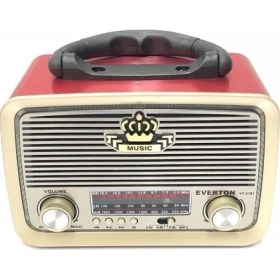Resim Everton Rt-301 Nostalji Bluetooth Şarjlı Radyo Usb Sd Mp3 Player 