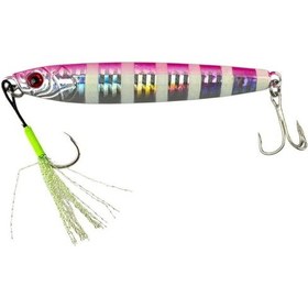 Resim Sea Horse Special 80gr Jig Pink Zebra Glow 