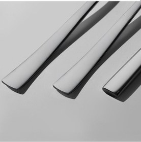 Resim Nehir Deniz Saten 12 Kişilik 72 Parça Kutulu Çatal Kaşık Bıçak Takımı 