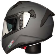 Resim Mts M-801-SNAKE Dark Grey Kask 