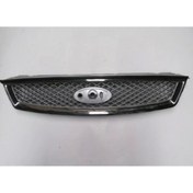 Resim BFN Ford Focus- Sd-hb- 2005-2007 Ön Panjur Gümüş Gri (nikelaj Çerçeveli) () (adet) (oem No:1337960) 