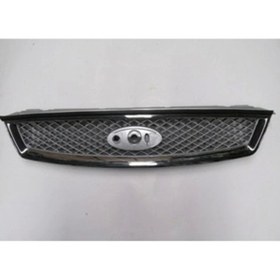 Resim BFN Ford Focus- Sd-hb- 2005-2007 Ön Panjur Gümüş Gri (nikelaj Çerçeveli) () (adet) (oem No:1337960) 
