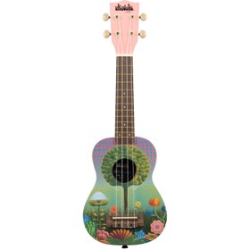 Resim Kala Ukadelic Soprano Ukulele (Uketopia) 