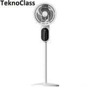 Resim TeknoClass Uzaktan kumandalı Elektrikli Fan hava Serinletici Vantilatör Oynar Başlıklı Ofis Ev Fanı 