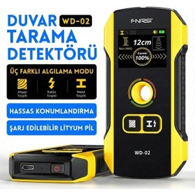 Resim Fnırsı Wd-02 Duvar Tarayıcı Metal Dedektörü 