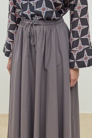 Resim Kuda Kloş Etek Vizon - Vizon / 40-42 