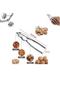 Resim Yakut Fındık Ve Ceviz Kıracağı Pense Model Metal Küçük Kıracak Kabuklu Yemiş Vb Kıracağı 14,9cm X 3,6cm 