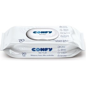 Resim Confy Premium Soft Care Islak Mendil 70 Adet 