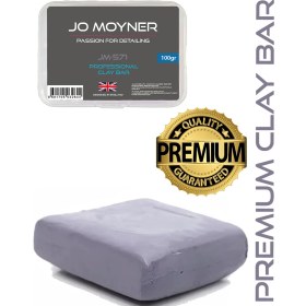 Resim Jo Moyner Nano Kil Hamuru Heavy Grey 2X50GR Araç Yüzey Temizleyici Kokusuz Premium Kalite 
