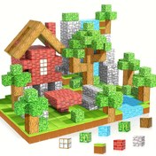 Resim Geniş Taneli 24/68/104 Parça Manyetik Yapı Blokları Seti, Yaratıcı Üst Üste Dizme Oyuncakları – Çocuklar İçin Hediye, Noel Hediyeleri, Cadılar Bayramı Şekerlemeleri ve Sınıf Malzemeleri için Mükemmel 