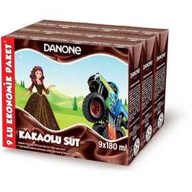 Resim Danone Kakaolu Süt 9x180 ml 