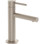 Resim VitrA Origin A4255634 Lavabo Bataryası, Fırçalı Nikel 