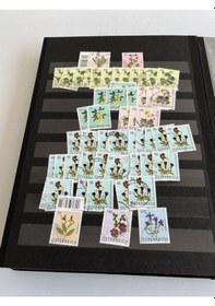 Resim Avusturya Pul Koleksiyonu Albümü 390 Adet - Yabancı Pul 022 