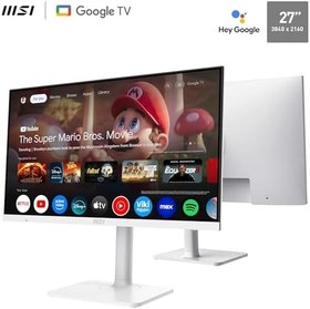 Resim MSI 27 MODERN MD272UPSW, Kurumsal Monitör, UHD, 16:9 Flat, IPS, 60HZ, 1ms Adaptive-Sync, Pivot, Beyaz 
