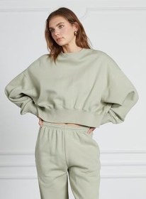 Resim Yıkamalı Basıc Sweat 
